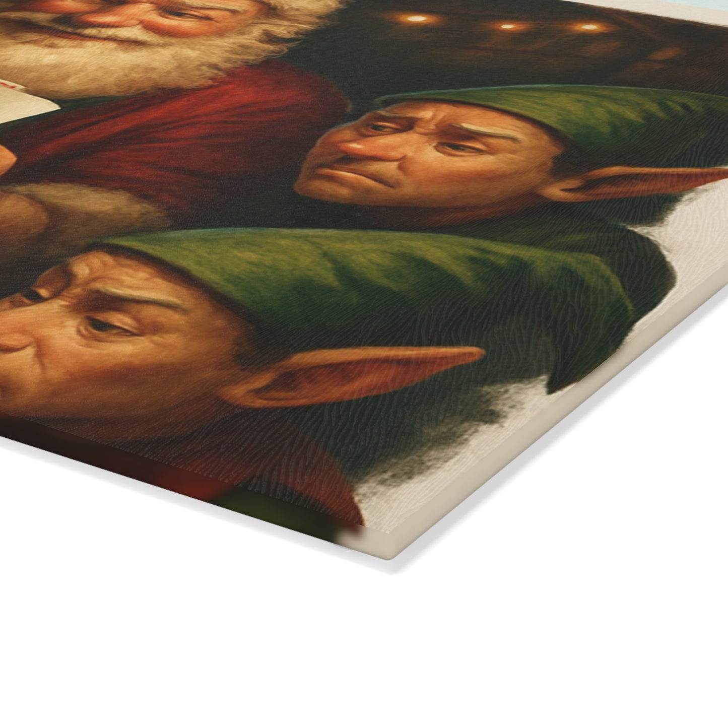 CHRISTMAS Glass Cutting Board