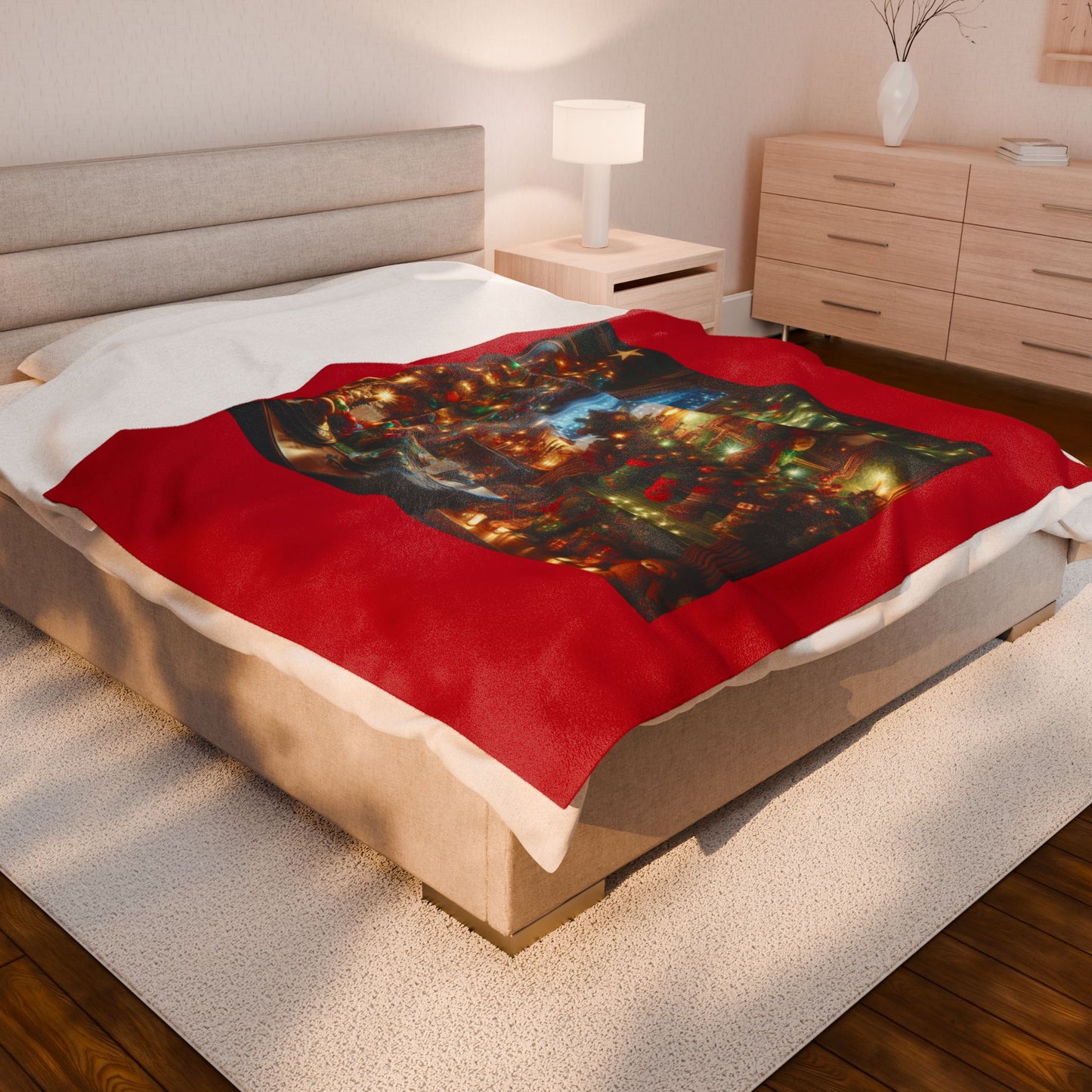 CHRISTMAS Velveteen Plush Blanket