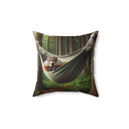 Spun Polyester Square Pillow