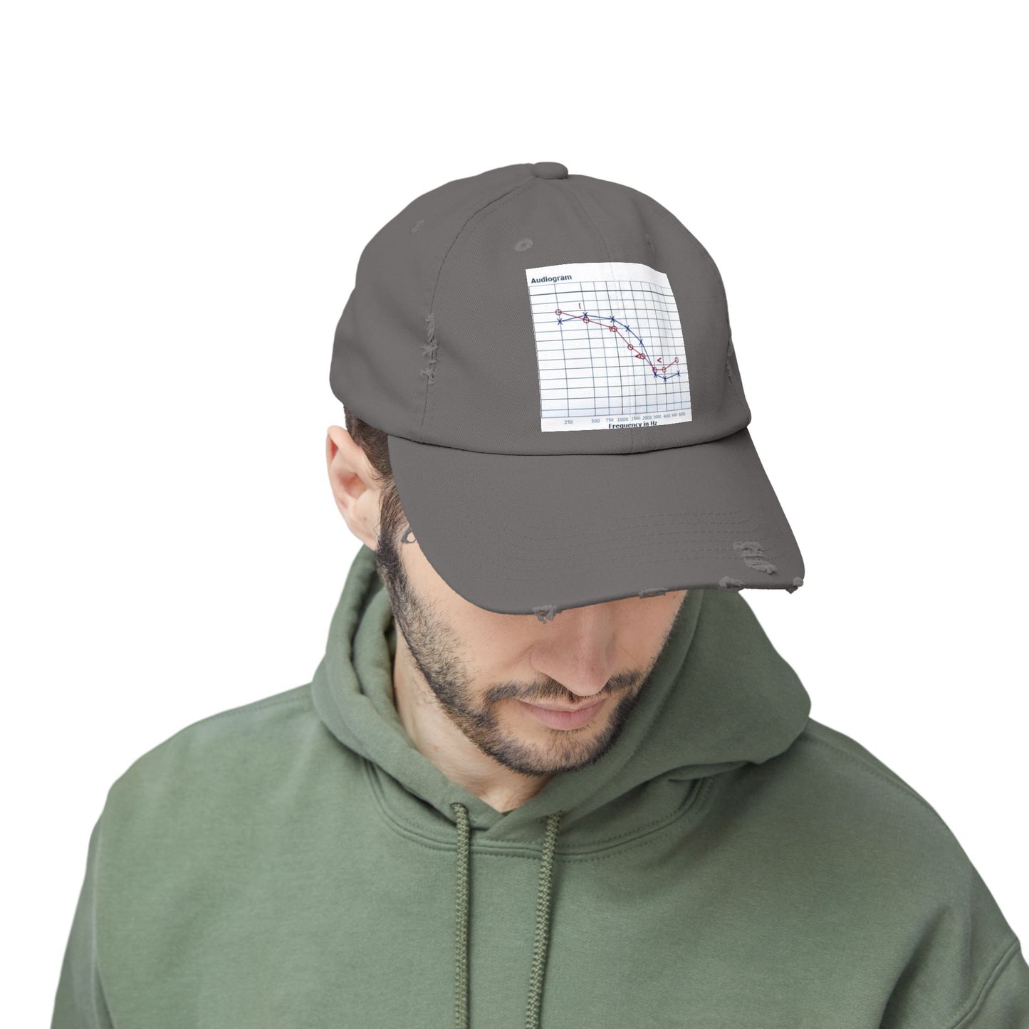 Unisex Distressed Cap