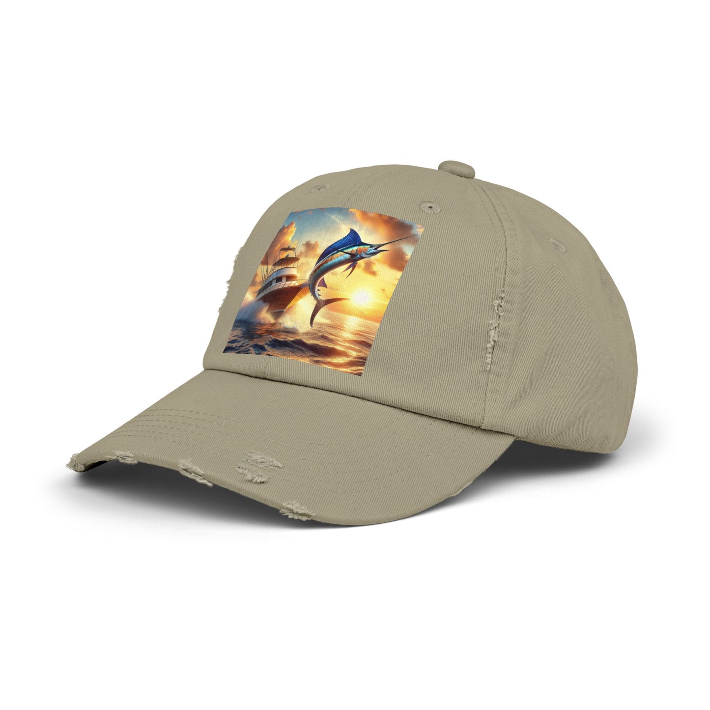 Unisex Distressed Cap