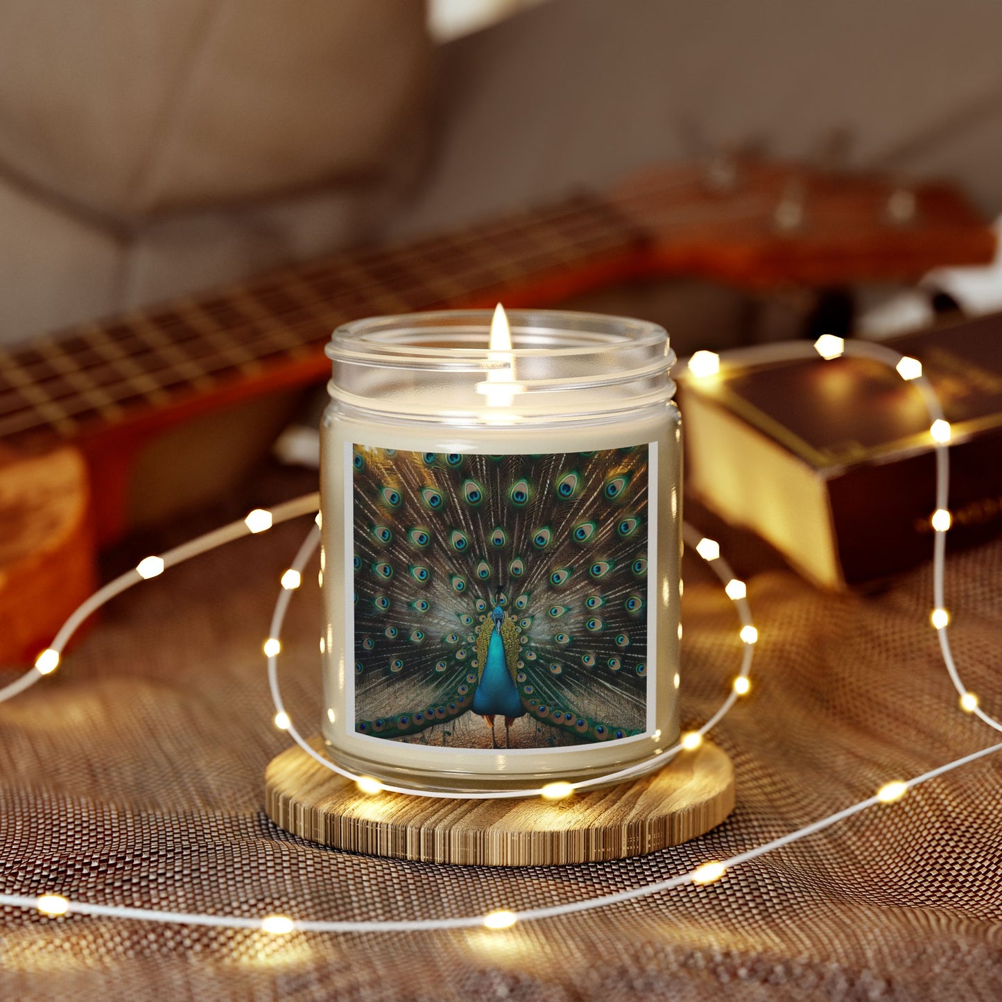 Scented Candles, Coconut Apricot Wax (4oz, 9oz)