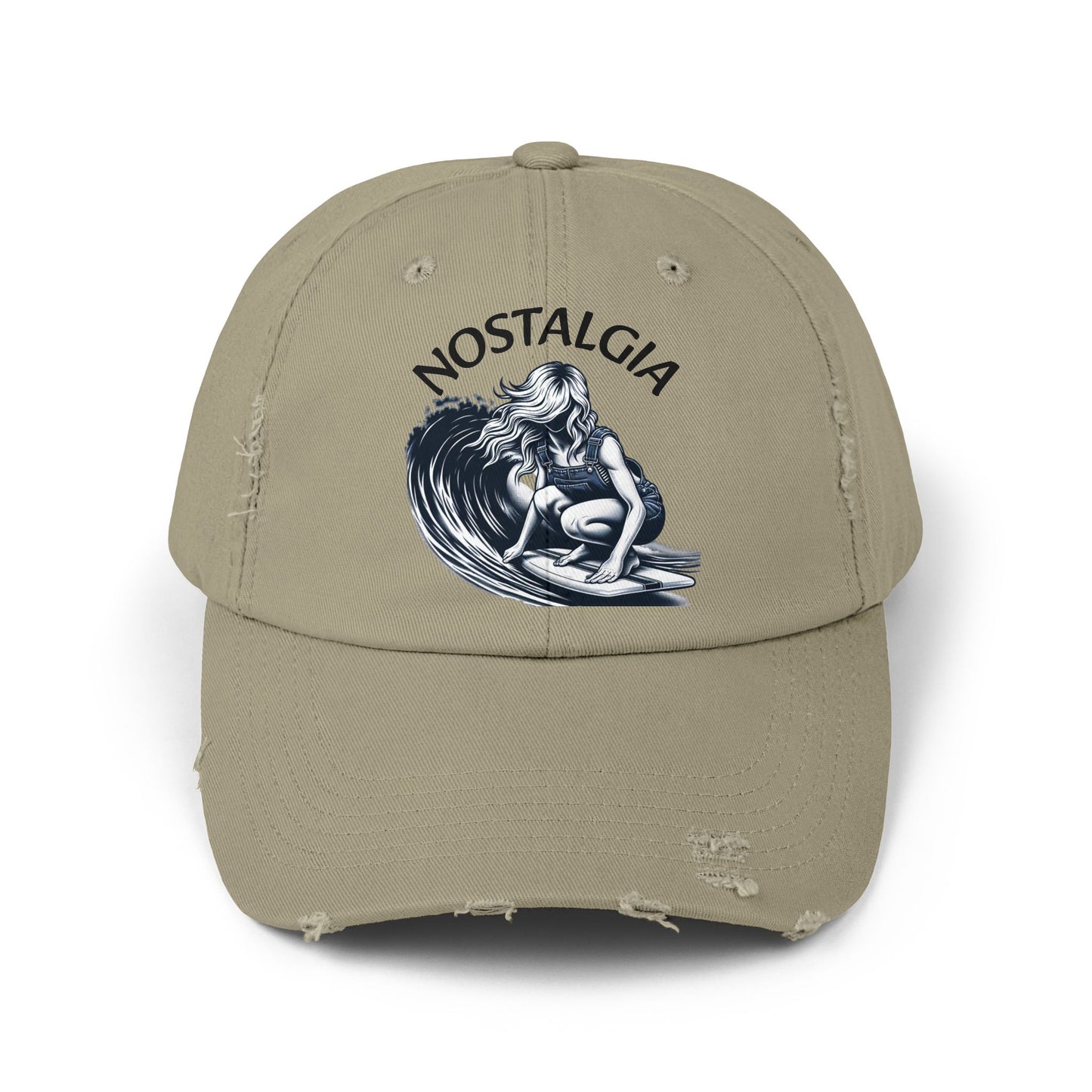 Unisex Distressed Cap