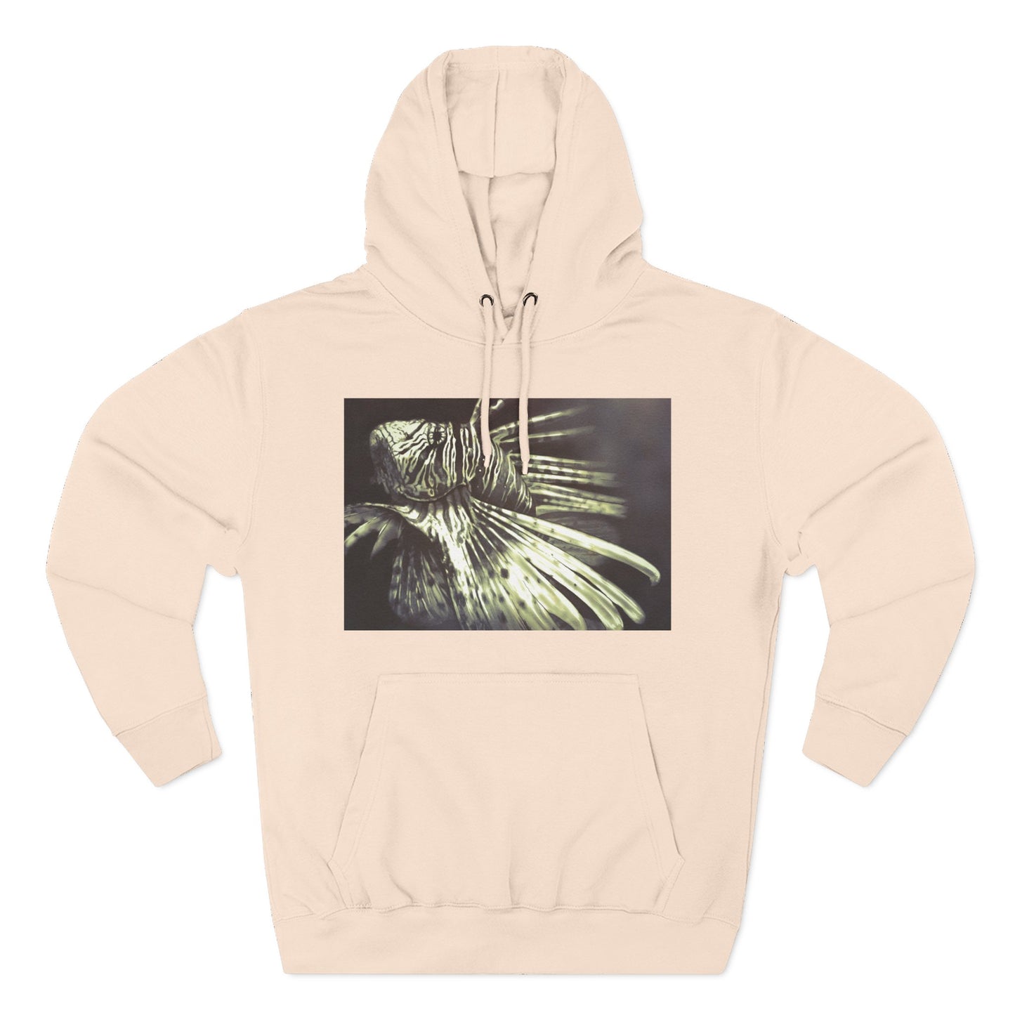 Three-Panel Fleece Hoodie
