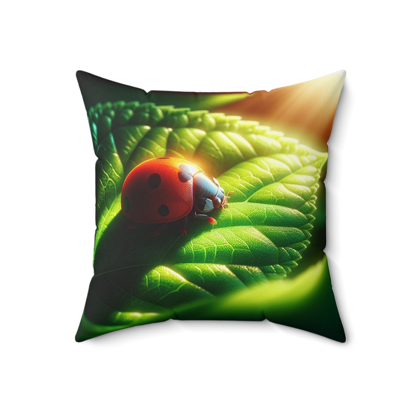 Spun Polyester Square Pillow