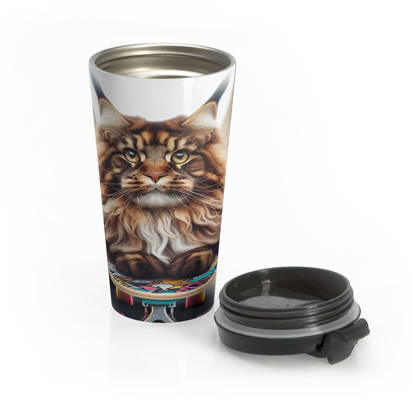 MAINE COON CAT Stainless Steel Travel Mug