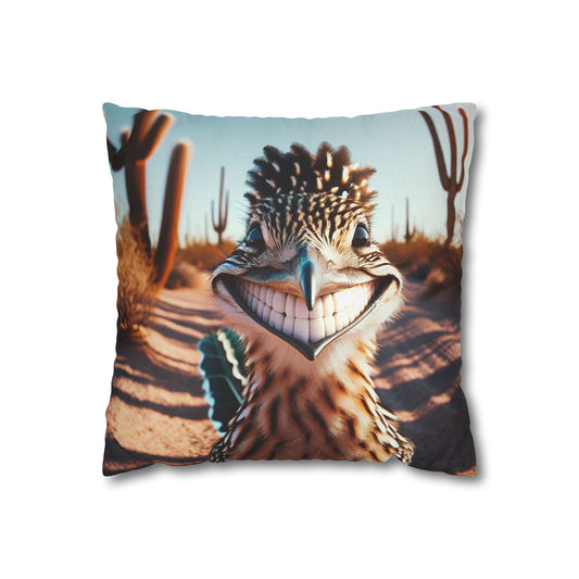 Spun Polyester Square Pillowcase