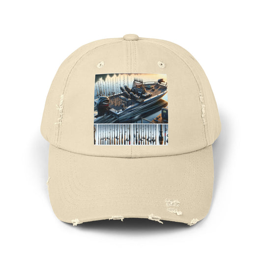 Unisex Distressed Cap