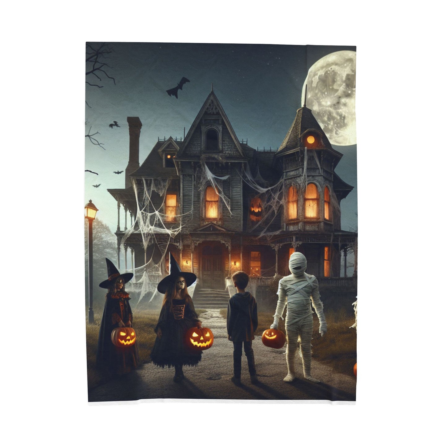 HALLOWEEN Velveteen Plush Blanket