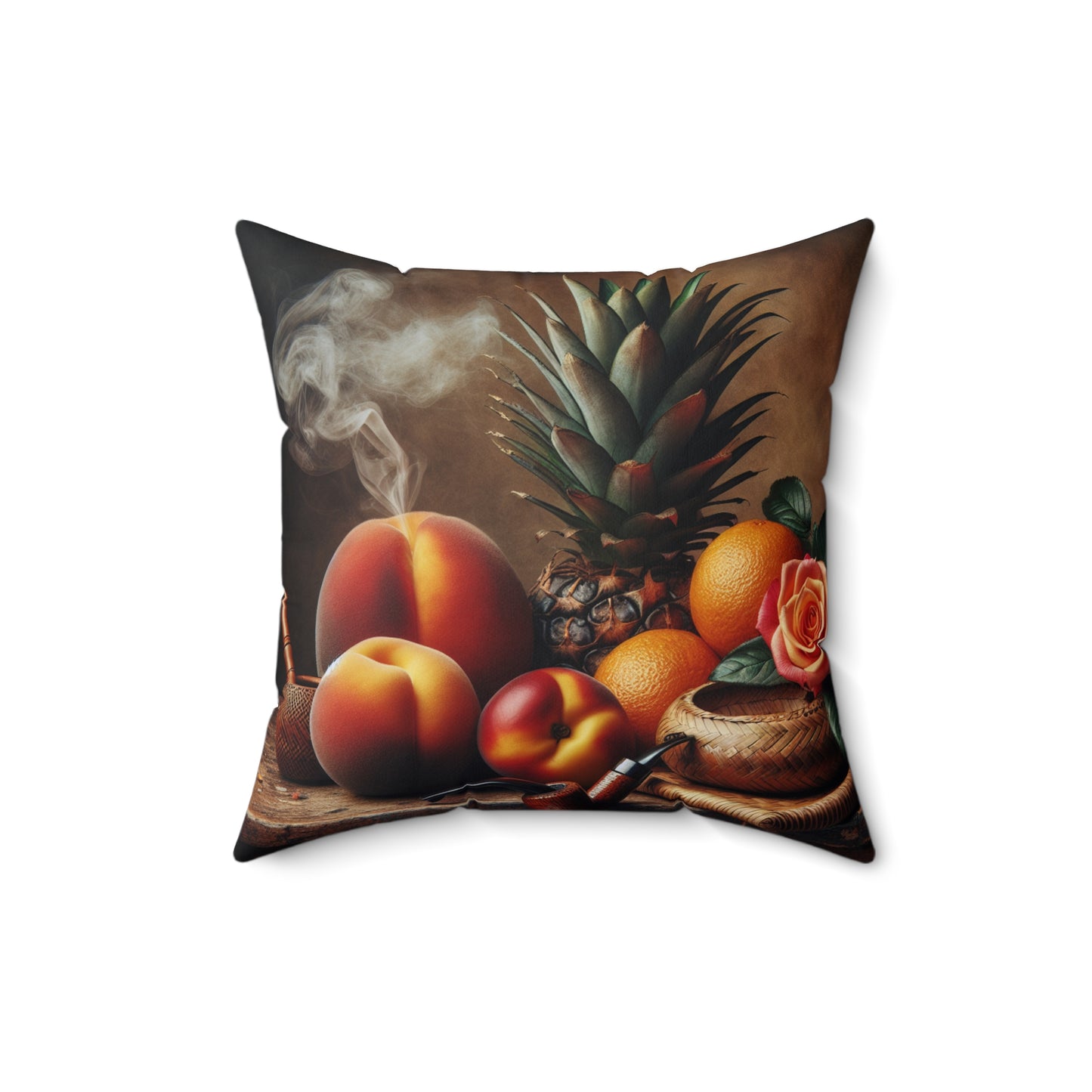 Spun Polyester Square Pillow