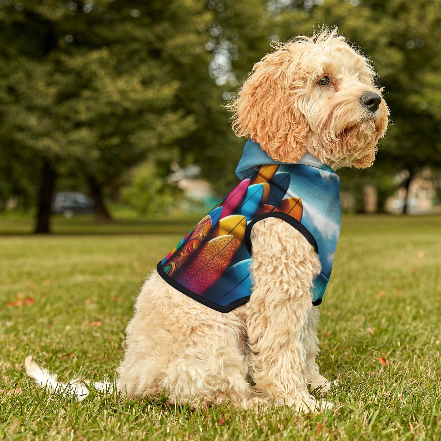 surfboards Pet Hoodie