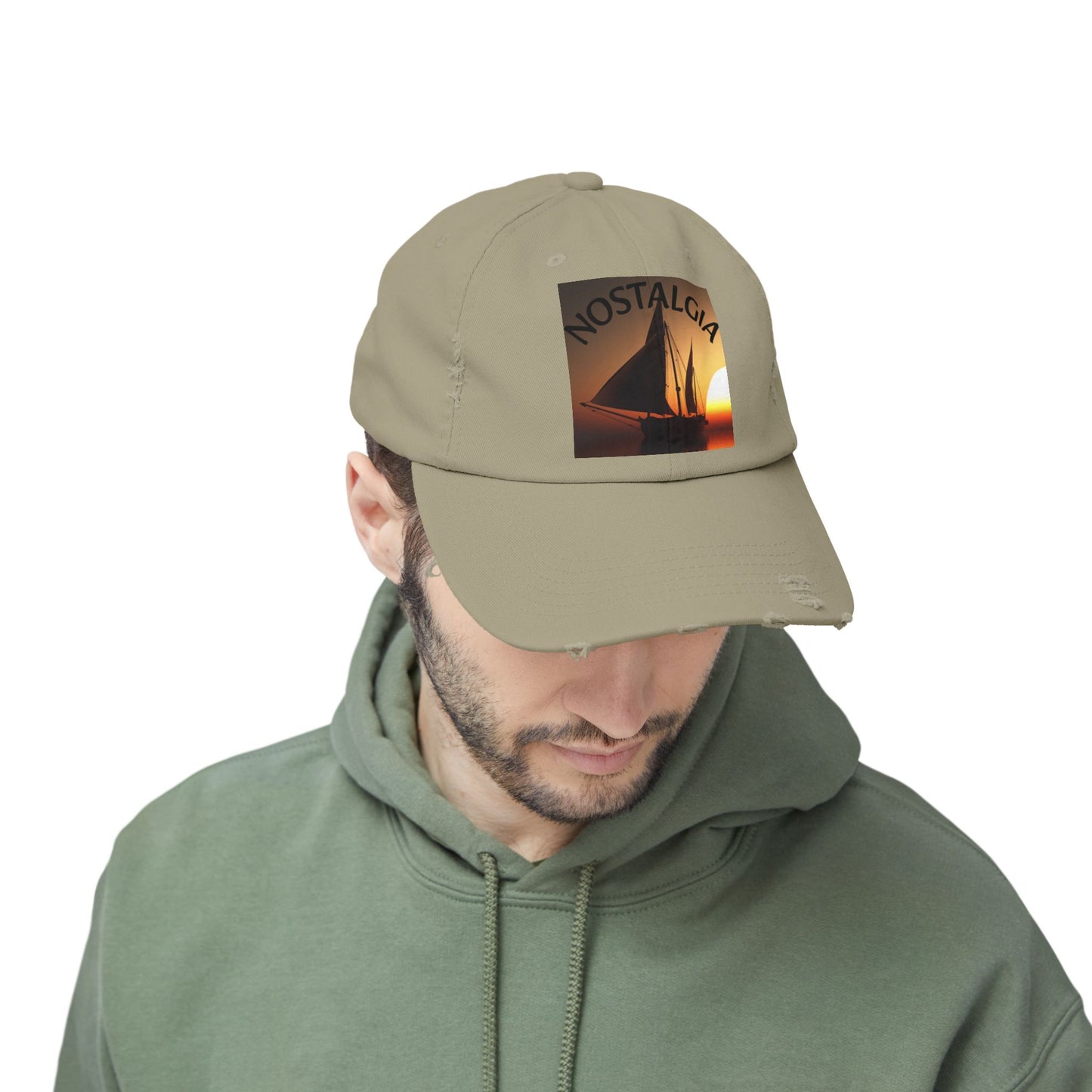 Unisex Distressed Cap