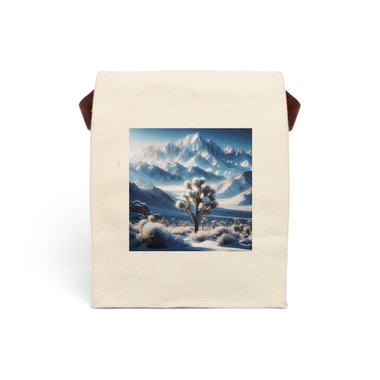 Canvas Lunch Bag With Strap