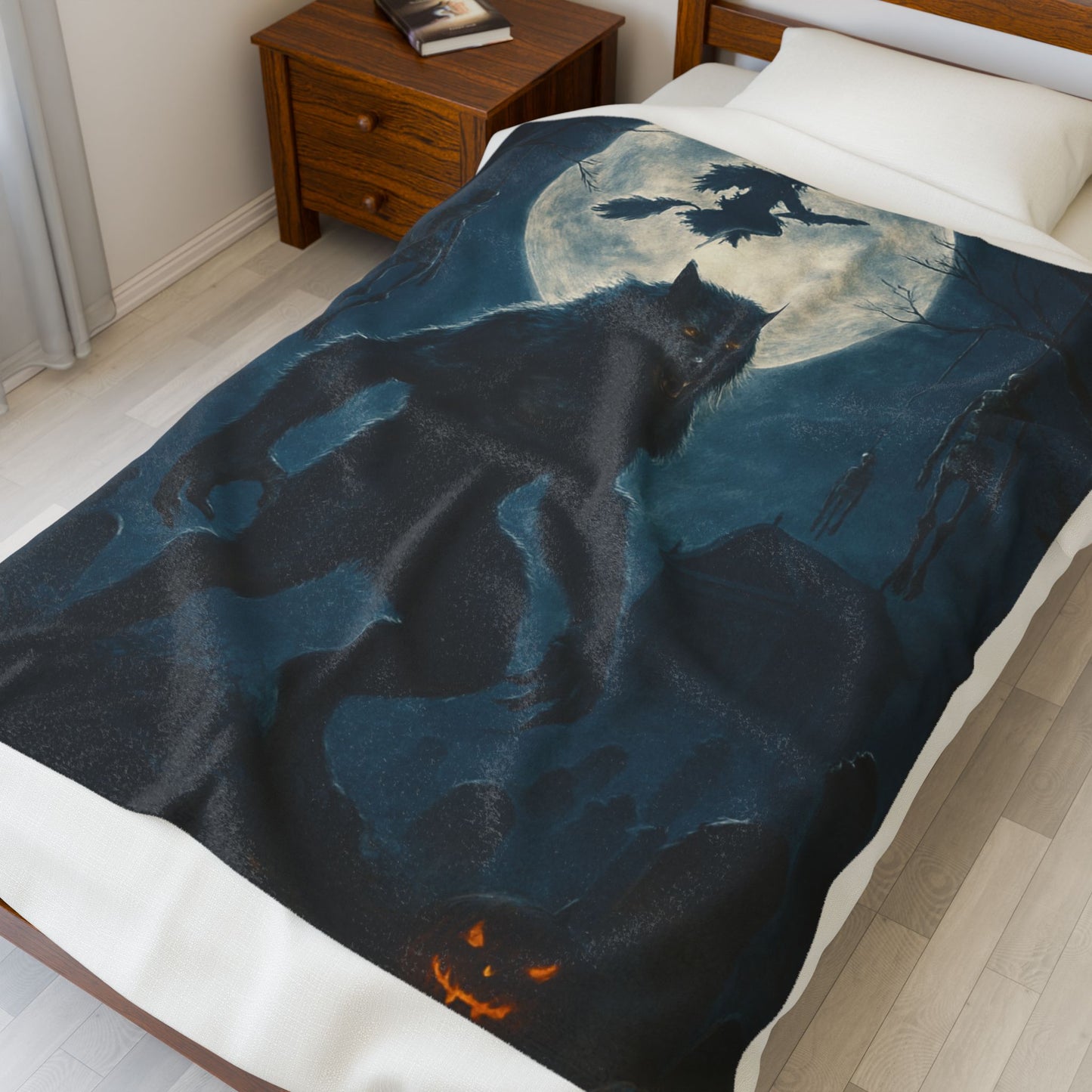 HALLOWEEN Velveteen Plush Blanket