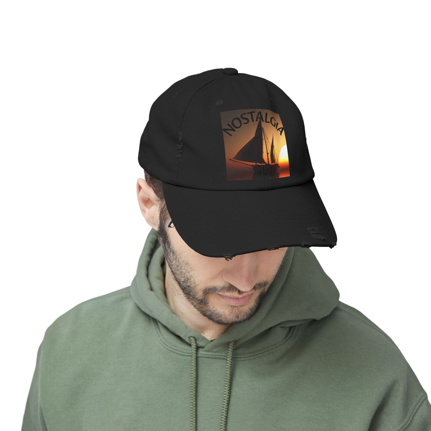 Unisex Distressed Cap