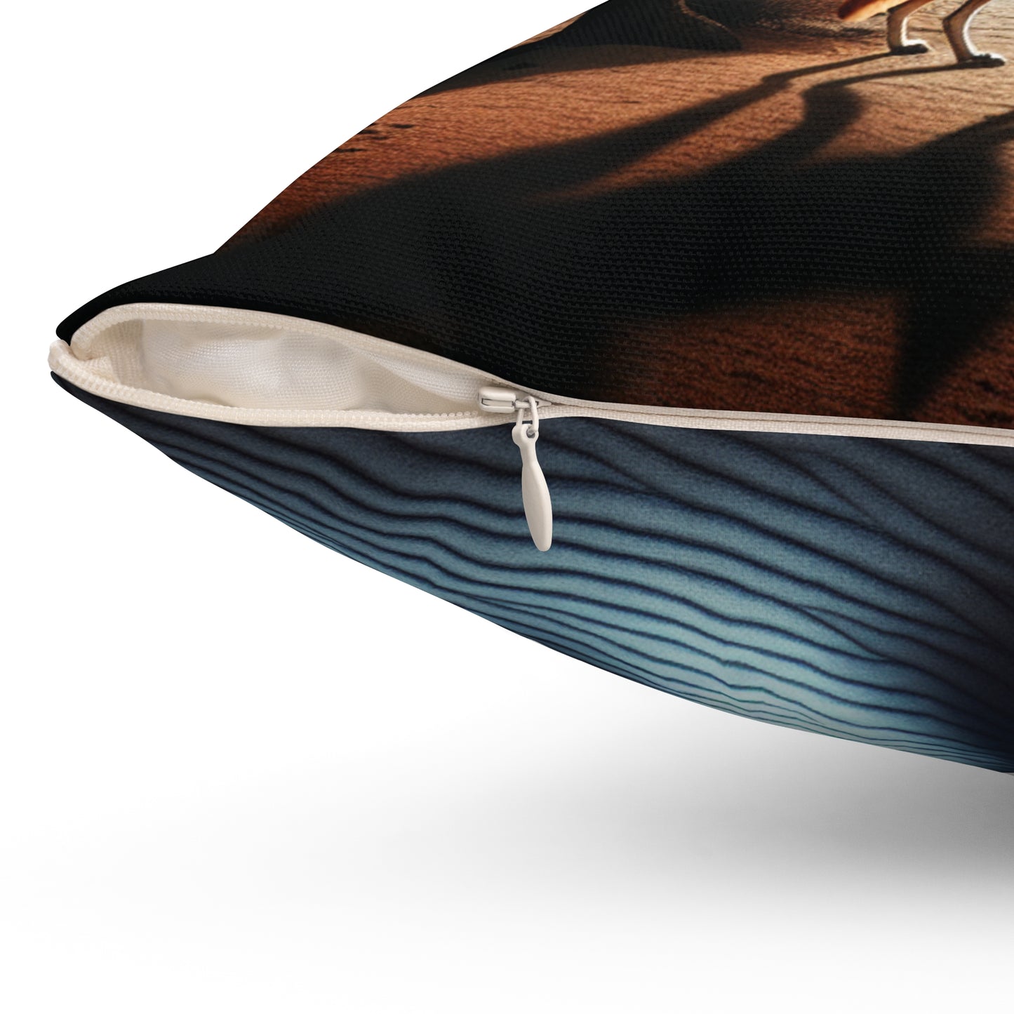 Spun Polyester Square Pillow