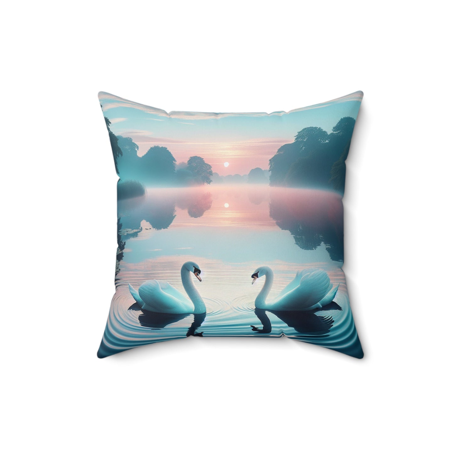 Spun Polyester Square Pillow