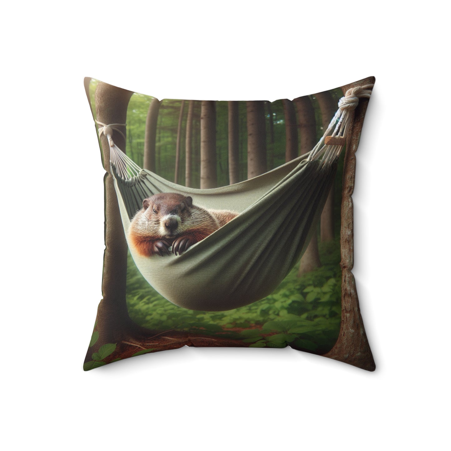 Spun Polyester Square Pillow