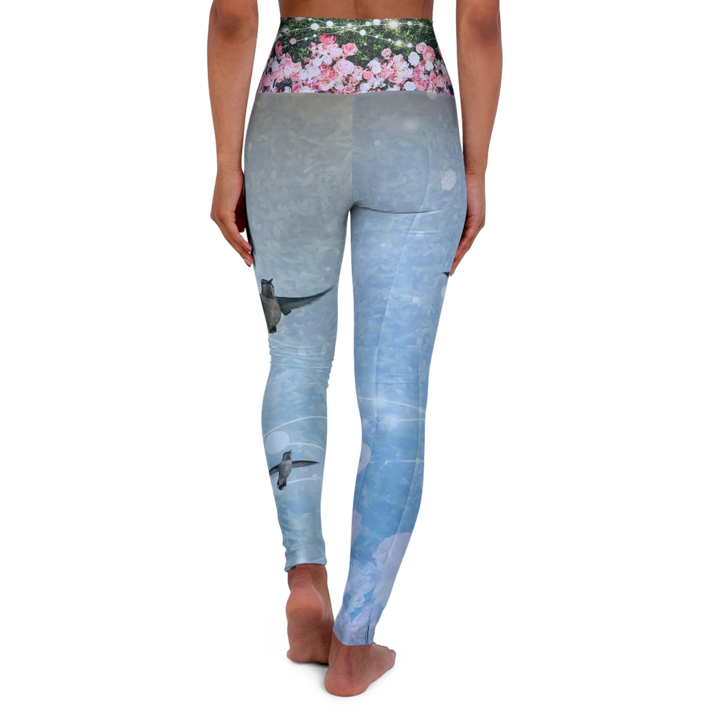 hummingbird yoga leggings