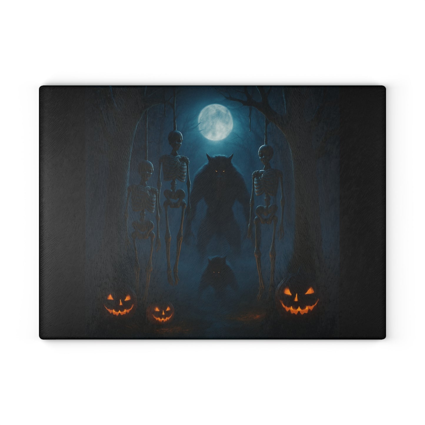 HALLOWEEN Glass Cutting Board