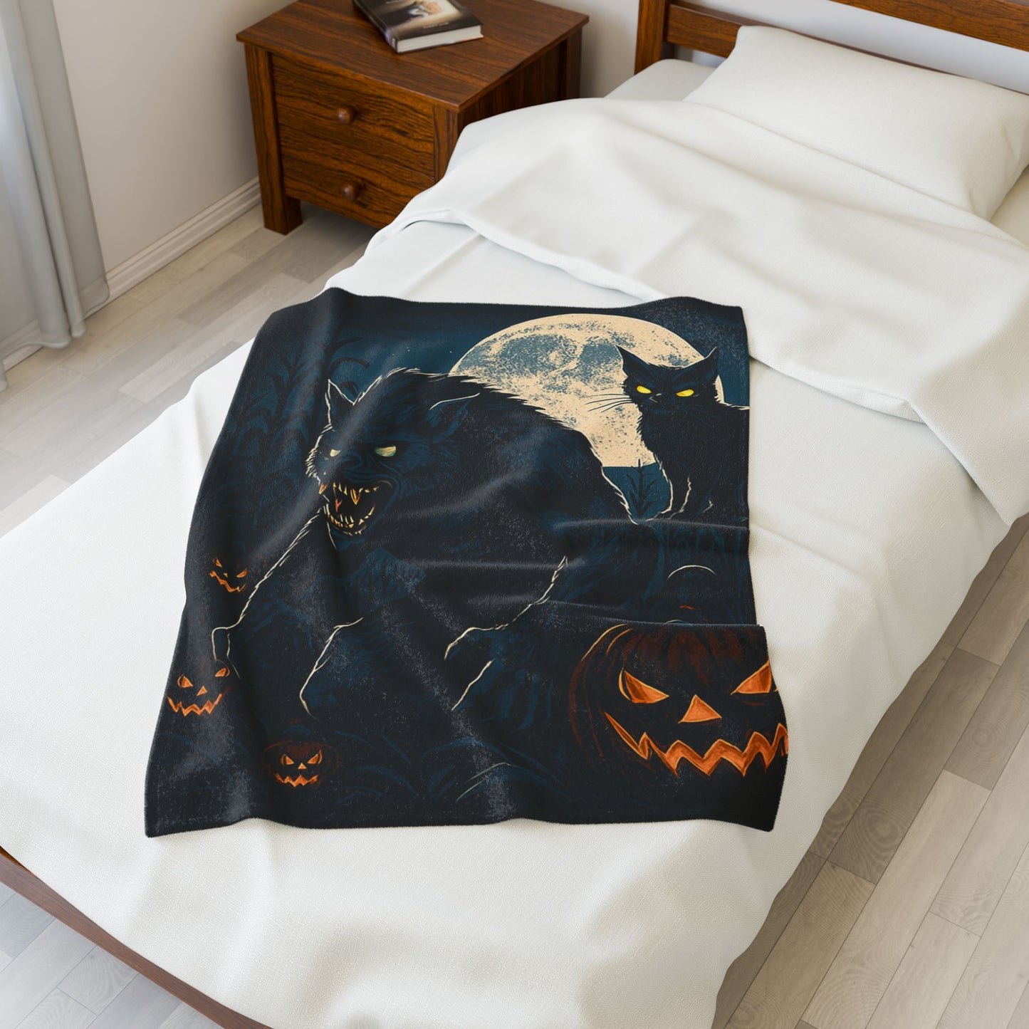 HALLOWEEN Velveteen Plush Blanket