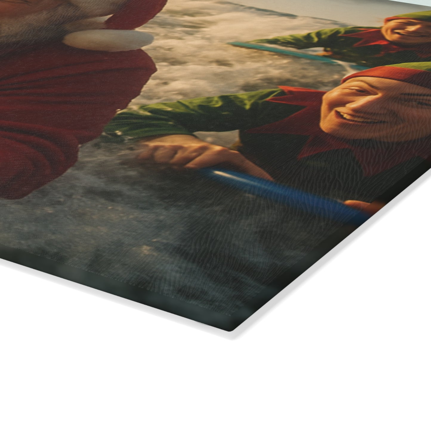 CHRISTMAS Glass Cutting Board