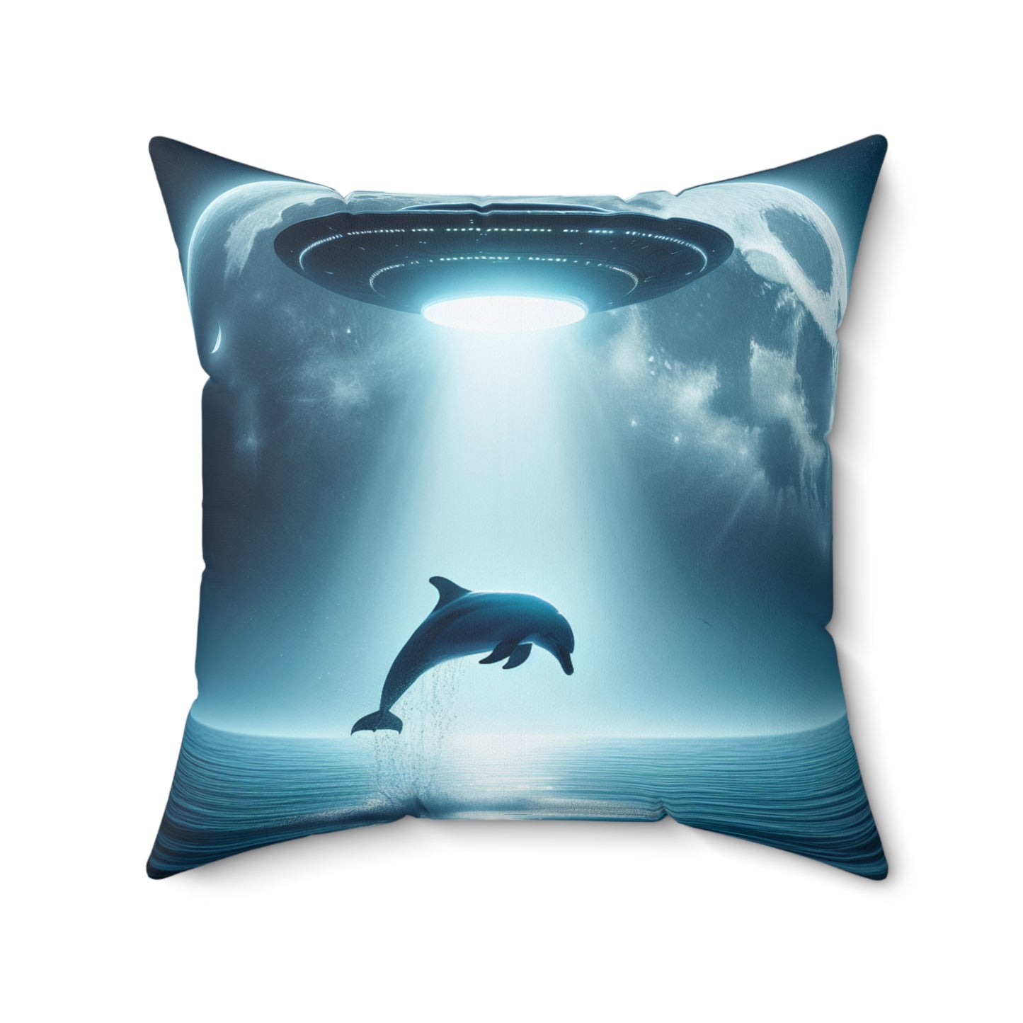 Spun Polyester Square Pillow