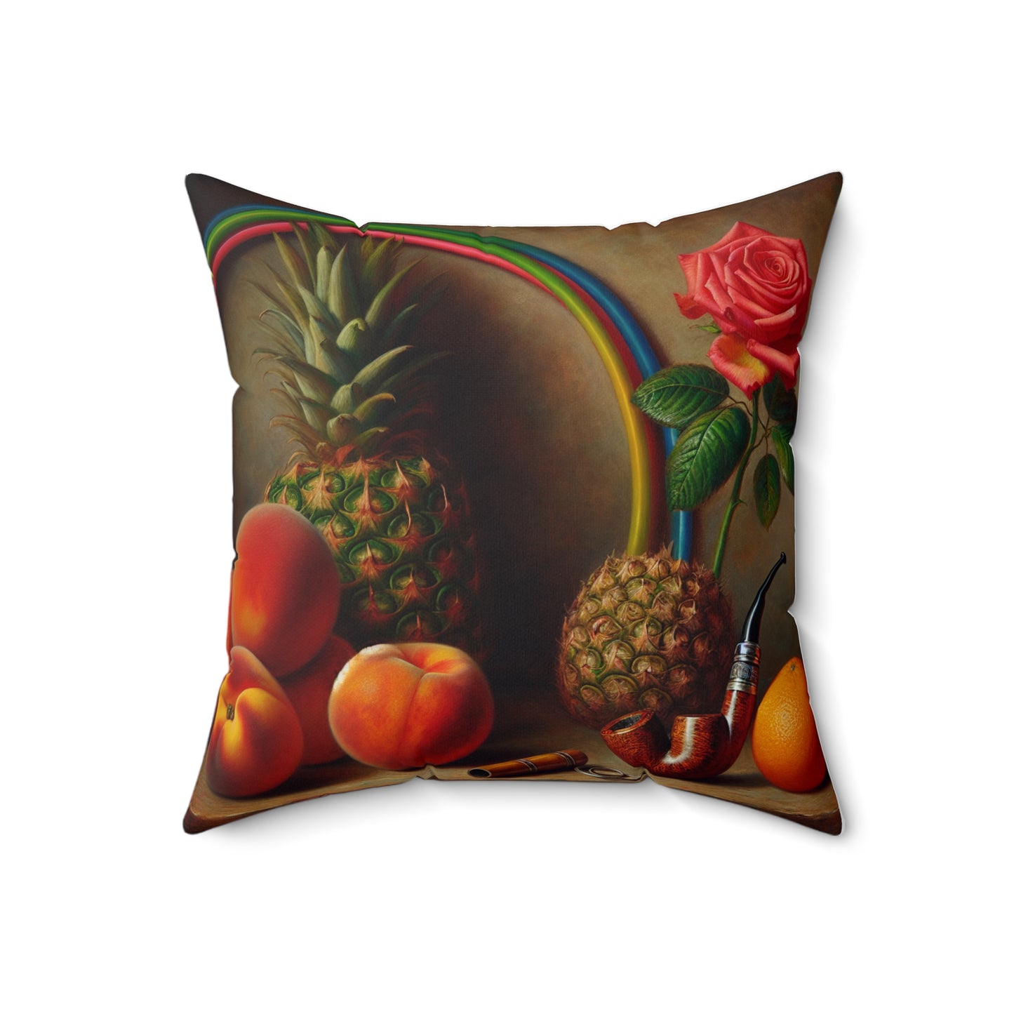 Spun Polyester Square Pillow