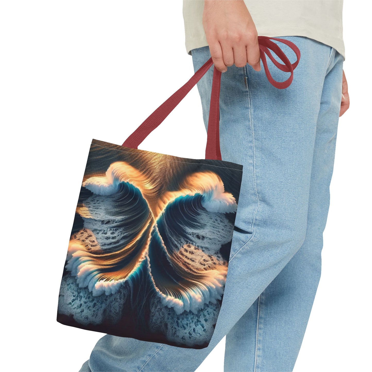 WAVES Tote Bag (AOP)