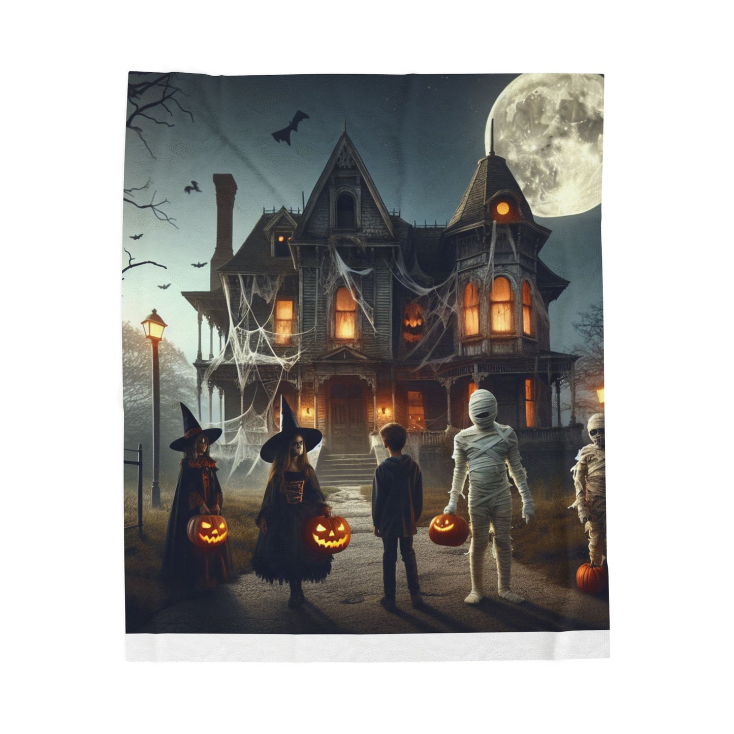 HALLOWEEN Velveteen Plush Blanket