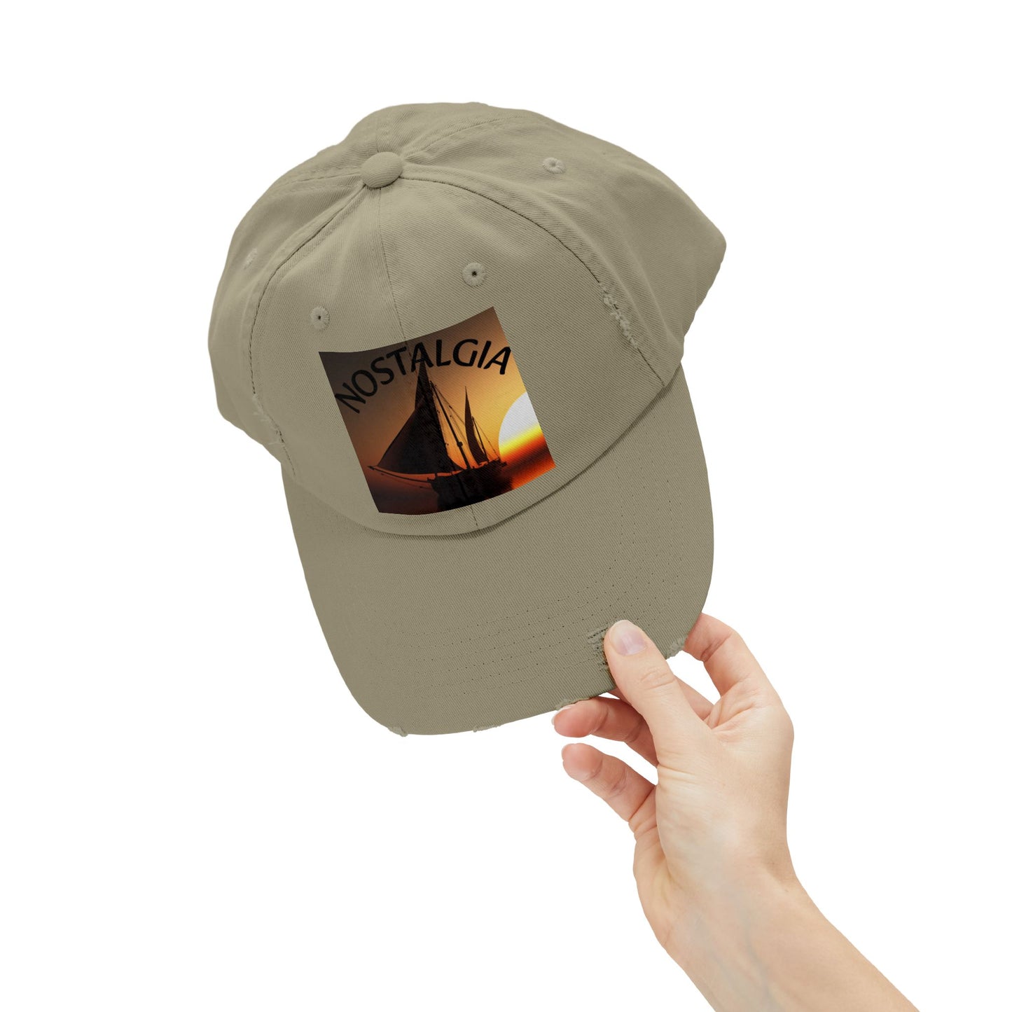 Unisex Distressed Cap