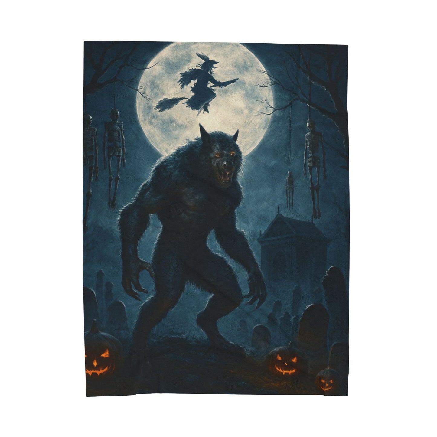 HALLOWEEN Velveteen Plush Blanket