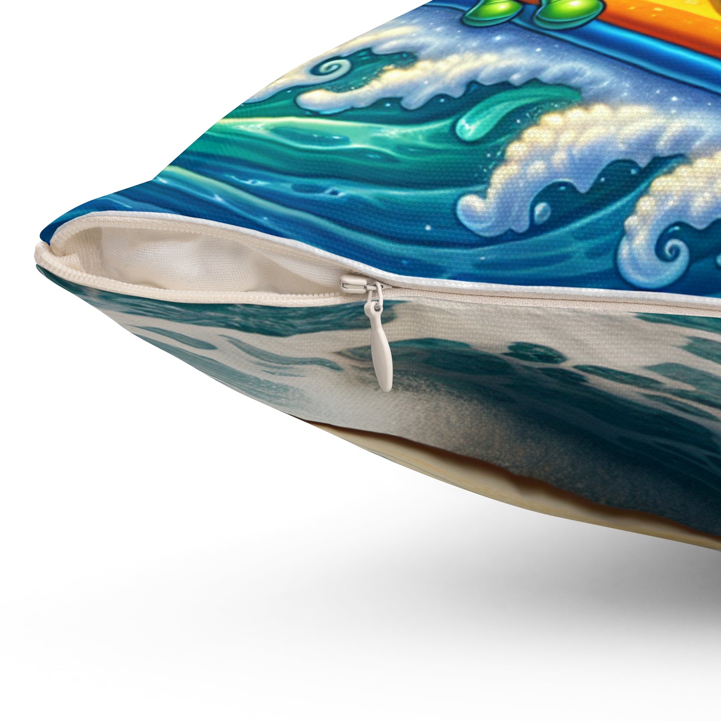 Spun Polyester Square Pillow