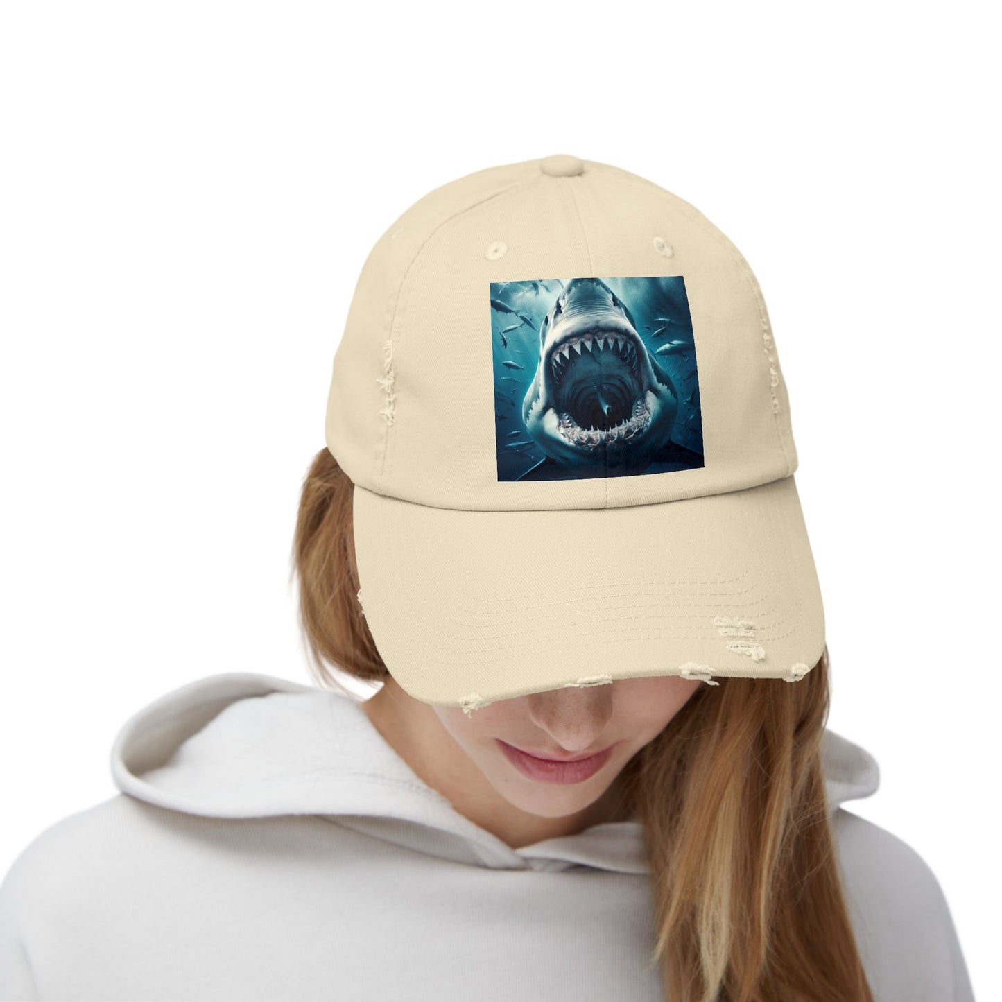 Unisex Distressed Cap