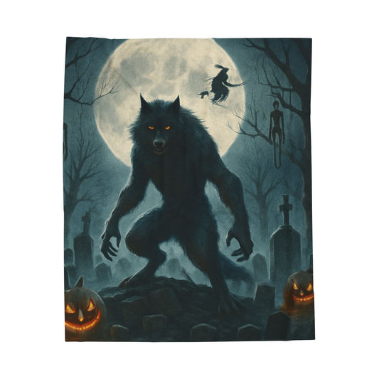 HALLOWEN Velveteen Plush Blanket