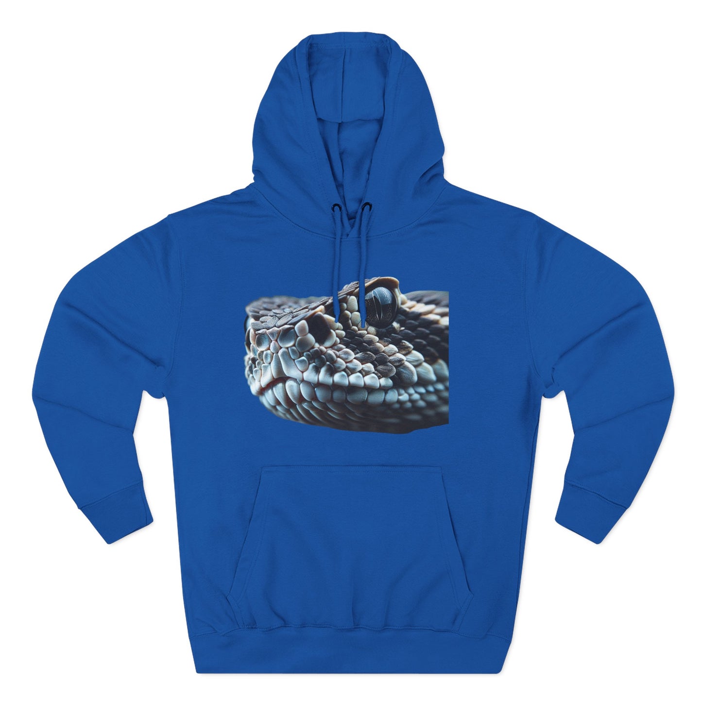 Three-Panel Fleece Hoodie