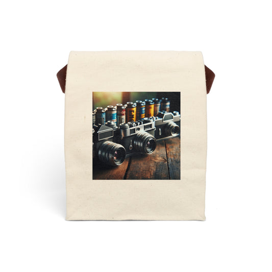Canvas Lunch Bag With Strap