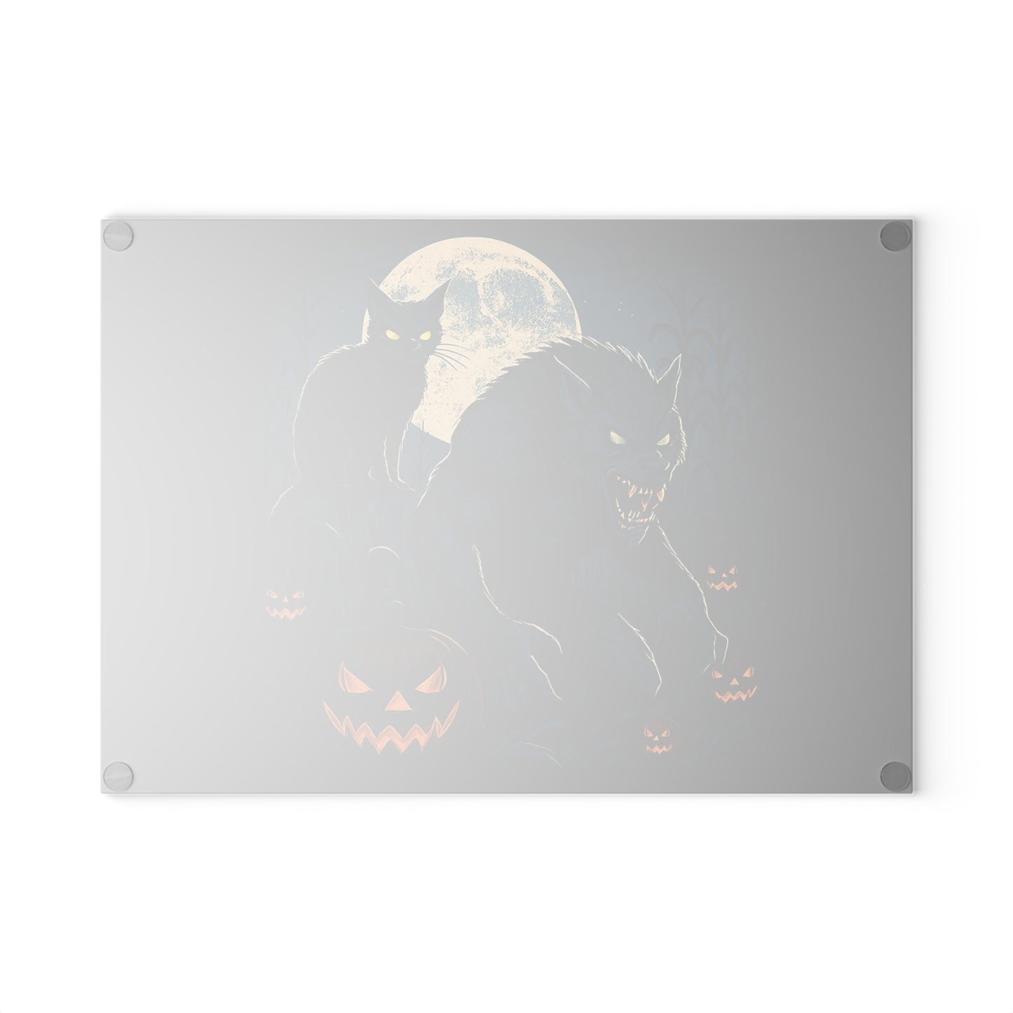HALLOWEEN Glass Cutting Board
