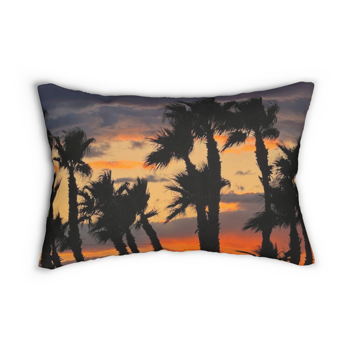 Spun Polyester Lumbar Pillow