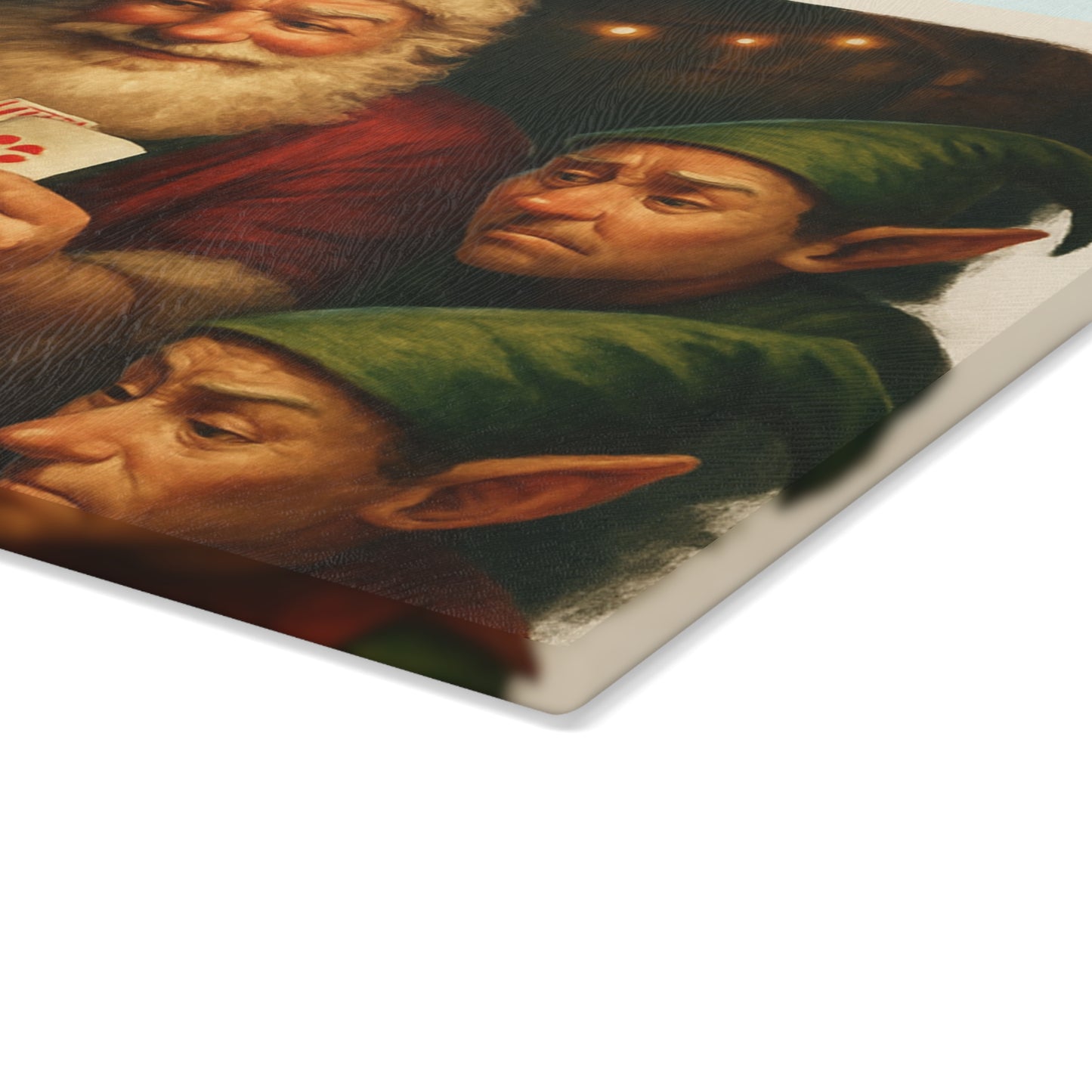 CHRISTMAS Glass Cutting Board