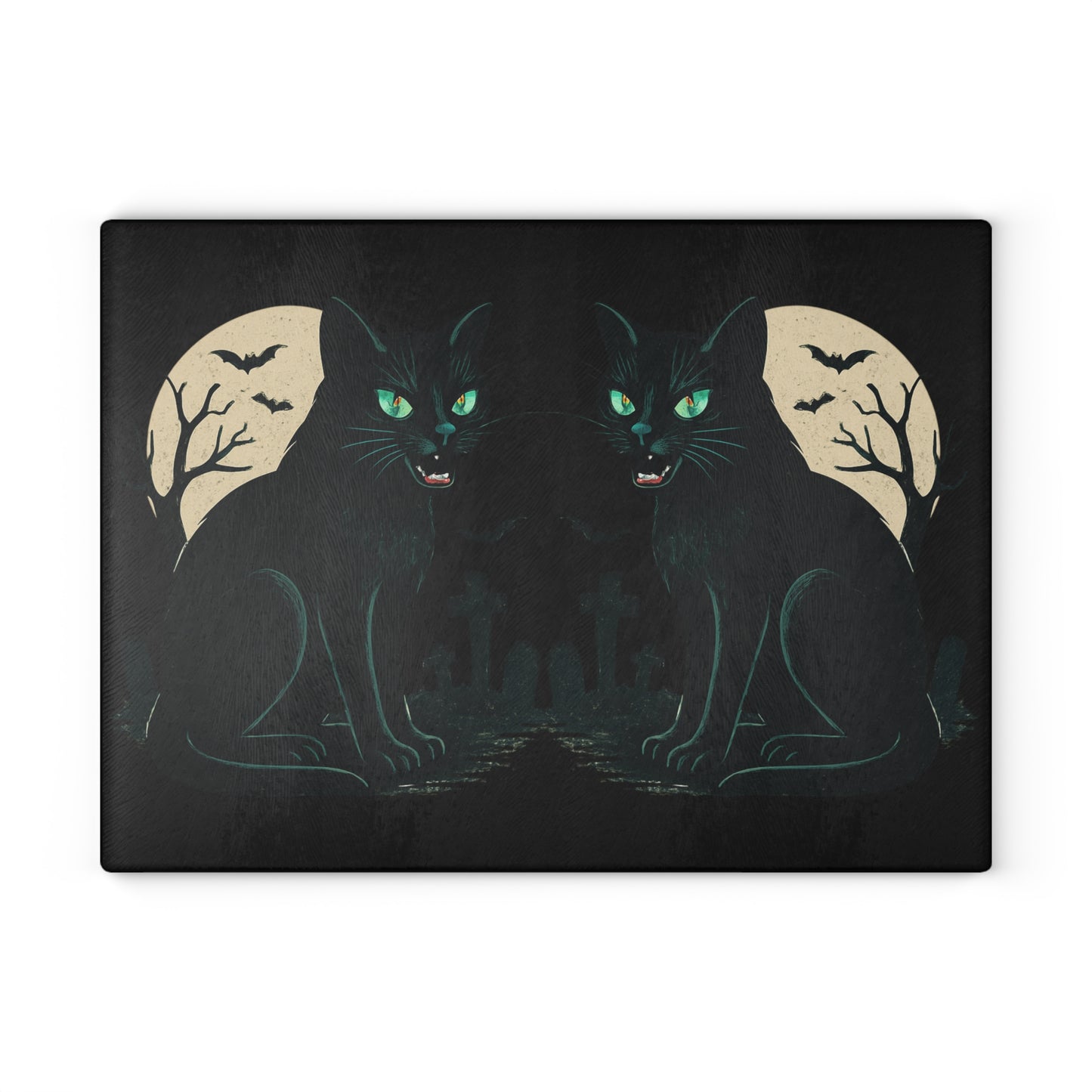 HALLOWEEN Glass Cutting Board