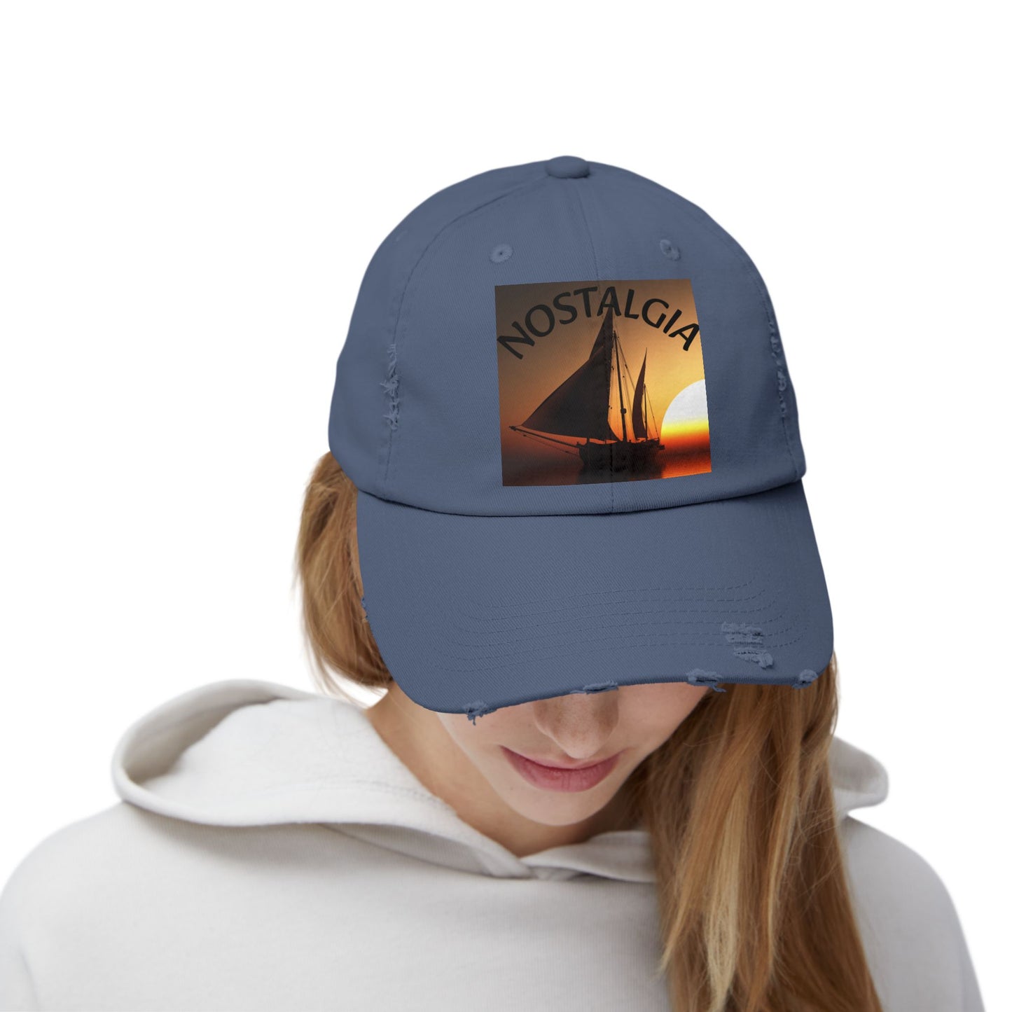 Unisex Distressed Cap