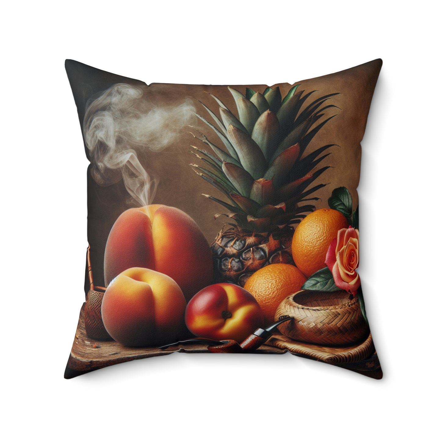 Spun Polyester Square Pillow