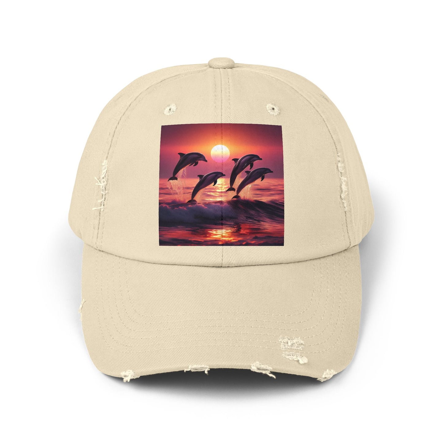 Unisex Distressed Cap