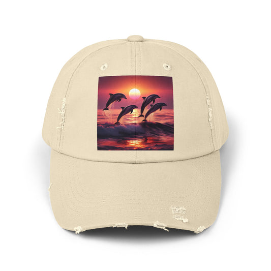 Unisex Distressed Cap