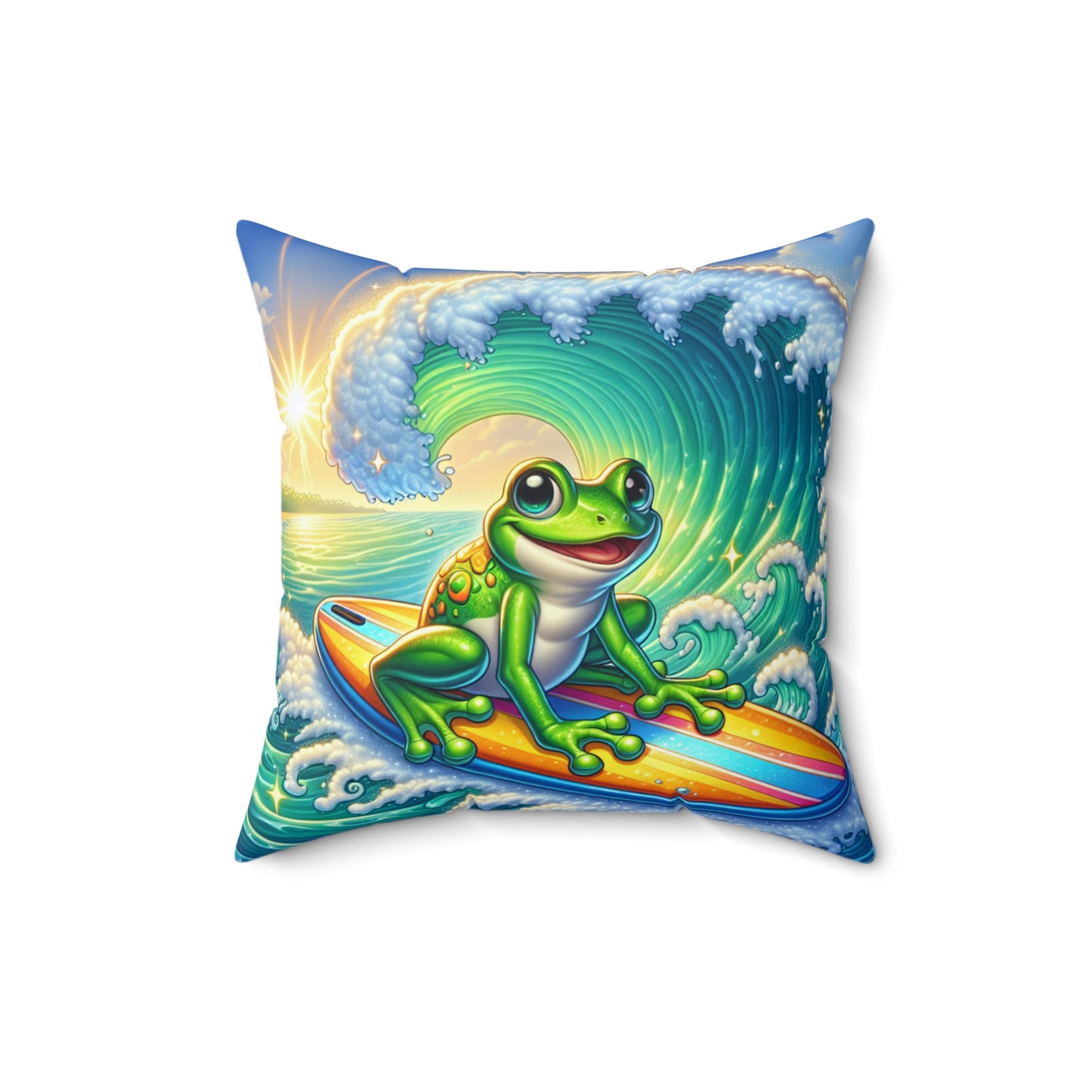 Spun Polyester Square Pillow
