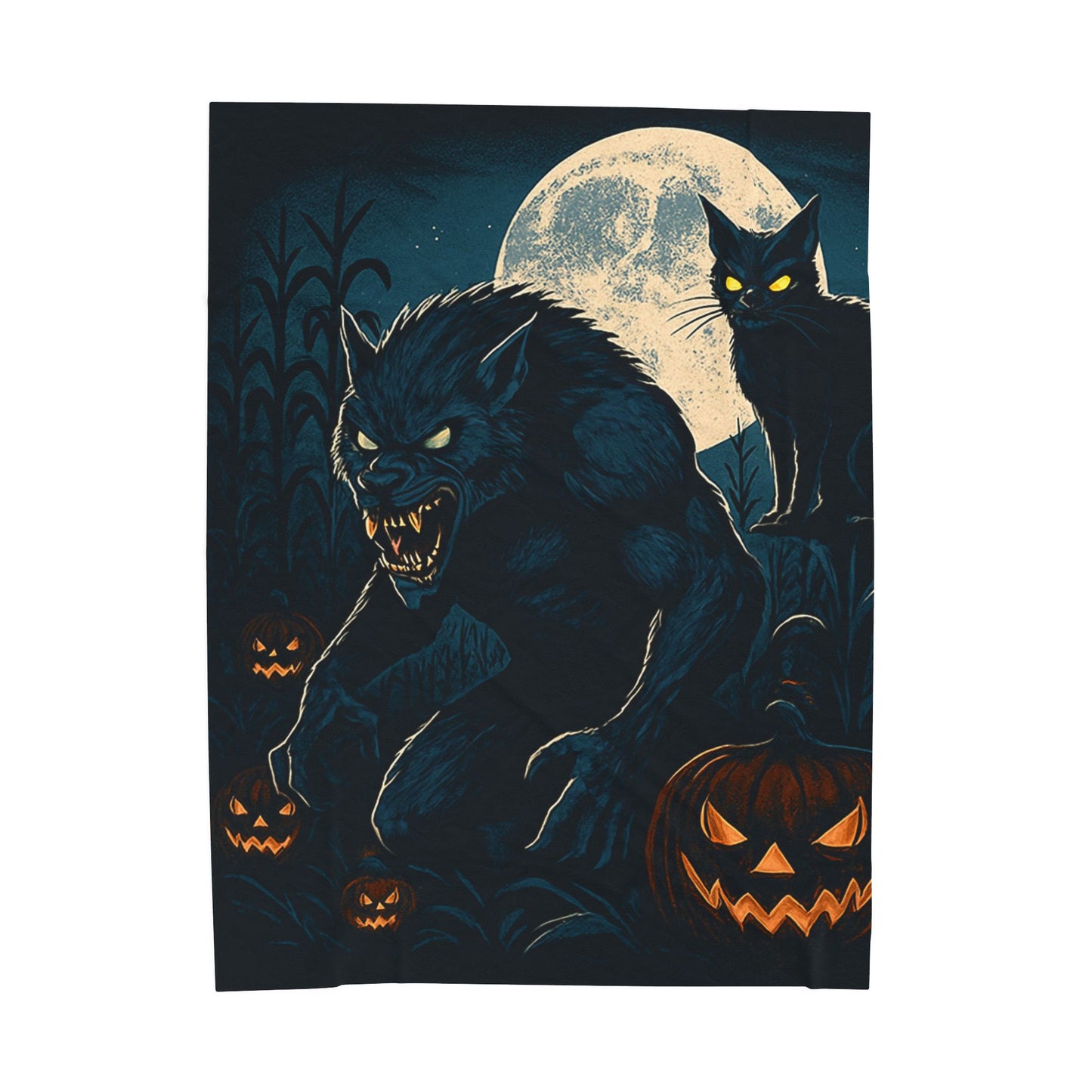 HALLOWEEN Velveteen Plush Blanket