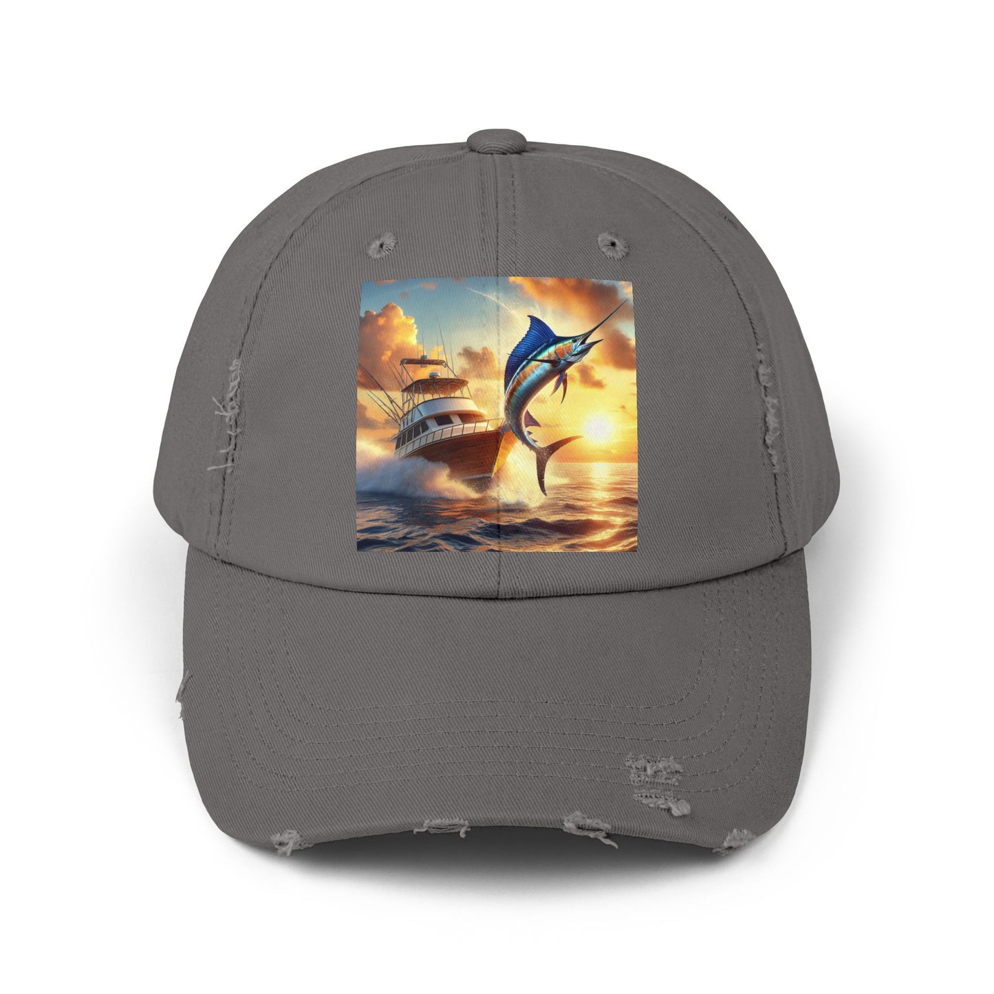 Unisex Distressed Cap