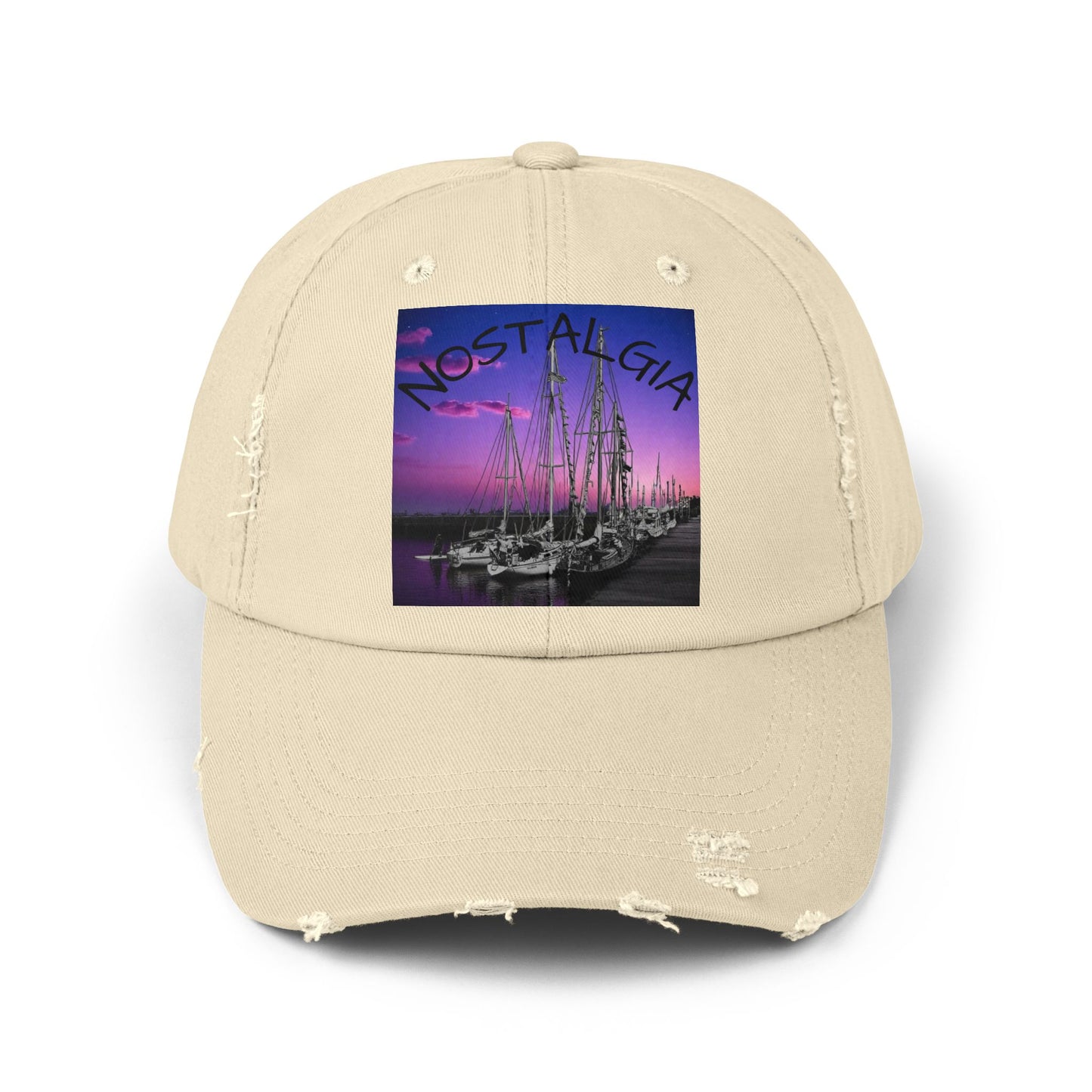 Unisex Distressed Cap