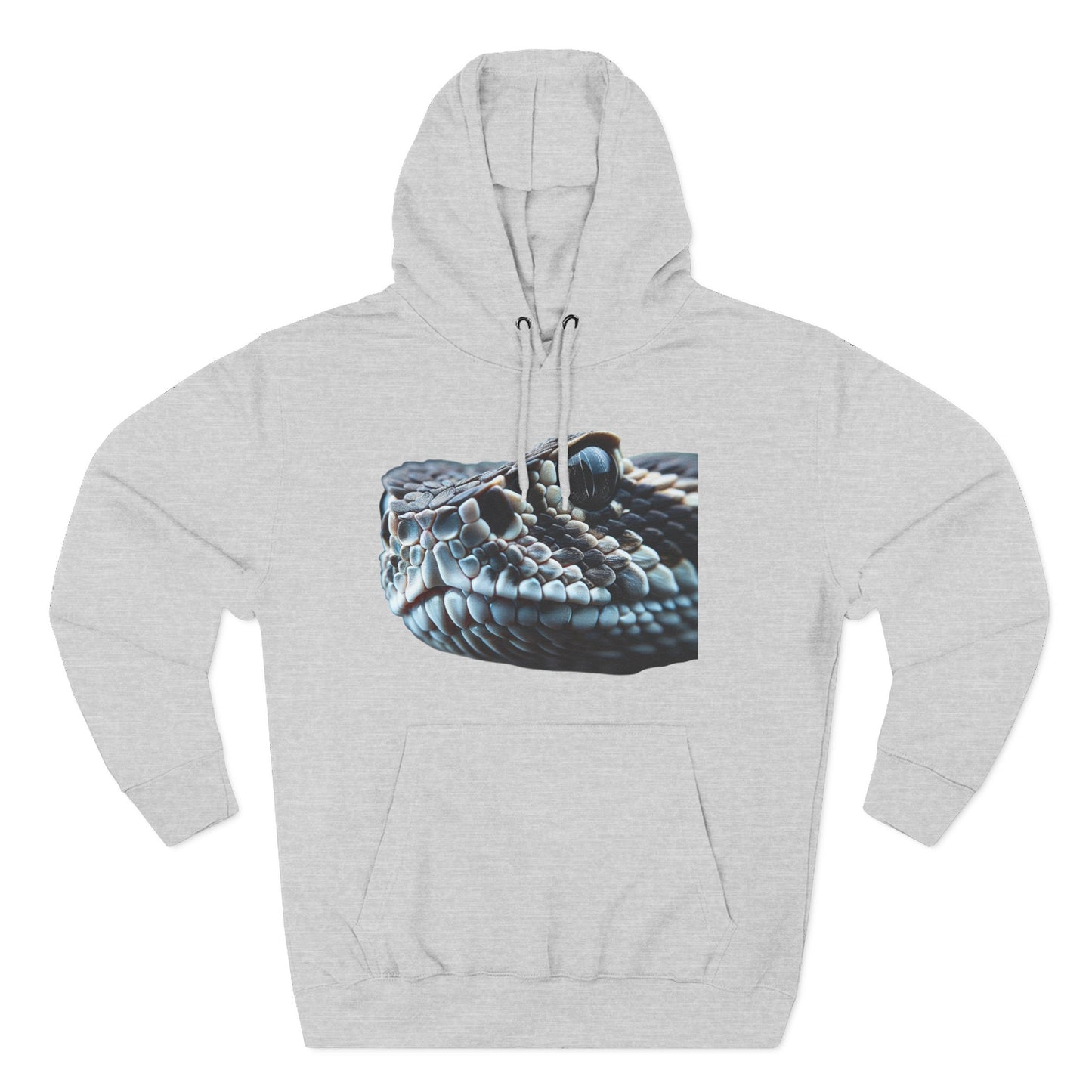 Three-Panel Fleece Hoodie